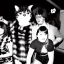 Placeholder: Old photo of 1980s rave with sooty and cats