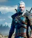 Placeholder: The Witcher Geralt of rivia, full body, dramatic lighting, angry, realistic, unreal engine 5