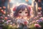 Placeholder: Cute chibi girl, flowers in sunshine, heart and love, ethereal, cinematic postprocessing, bokeh, dof Weight:1 detailed matte painting, deep color, fantastical, intricate detail, splash screen, complementary colors, fantasy concept art, 8k resolution trending on Artstation Unreal Engine 5 Weight:0.9