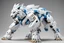 Placeholder: White Lynx Glacier Zord