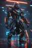 Placeholder: Cyber Machine in 4k realistic artstyle, ninja them, neon details, full body, apocalypse, intricate details, highly detailed, high details, detailed portrait, masterpiece,ultra detailed,best quality