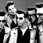 Placeholder: a 50s Greaser ROCK BAND