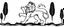 Placeholder: heraldry Lion, full body , black and white simplified vector logo