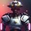 Placeholder: A portrait of a crystalised robot samurai with yakuza tatu, atmospheric, realistic, unreal engine cosmic galactic, cinematic lighting, octane render, random colors, transparent, cosmic ambiance, masterpiece, art by Yoji Shinkawa, composing fit inside