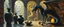 Placeholder: master oil painting by Escher and Giger, glaring vases and black humanoid reflective dragon and hidden golden dragon inside library, cryptic eggs