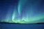 Placeholder: graphic shape of the aurora borealis. smooth vector on white