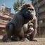 Placeholder: Gorilla unreal 5, octane render,cinema4d, dynamic lighting, dramatic lighting, 4k, redshift render, highly detailed, hyper realistic, in space