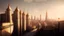 Placeholder: /imagine prompt: realistic, personality: [An awe-inspiring shot reveals the majestic emirate city of Malagri. Towering buildings made of shimmering gold and intricate architectural details fill the screen, evoking a sense of wonder and grandeur. The city is bathed in golden sunlight, casting a warm glow over its bustling streets and vibrant markets. This shot establishes Malagri as a place of beauty and opulence, serving as an oasis of hope for the young men.] unreal engine, hyper real --q 2 --v