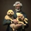 Placeholder: Portrait of an aristocratic old man holding a toy poodle in his arms, in Alexandre cabanel style, 8k, HD, cinematography, photorealistic, Cinematic, Color Grading, Ultra-Wide Angle, Depth of Field, hyper-detailed, beautifully color-coded, insane details, intricate details, beautifully color graded, Cinematic, Color Grading, Editorial Photography, Depth of Field, DOF, Tilt Blur, White Balance, 32k, Super-Resolution, Megapixel, ProPhoto RGB, VR, Halfrear Lighting, Backlight, Nat