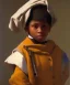 Placeholder: wealthy African American young boy by Vermeer