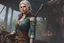 Placeholder: Ciri in 8k anime artstyle, witcher them, close picture, rain, apocalypse, intricate details, highly detailed, high details, detailed portrait, masterpiece,ultra detailed, ultra quality