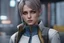 Placeholder: Carla in 8k anime artstyle, Detroit become human them, normal eyes, close picture, rain, apocalypse, intricate details, highly detailed, high details, detailed portrait, masterpiece,ultra detailed, ultra quality