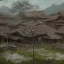 Placeholder: abandoned asian village landscape