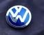 Placeholder: vw logo badge blue futuristic