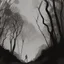 Placeholder: ilustración de un hombre en mitad de un bosque