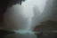 Placeholder: Concept art of A dark Washington rain Forest by Ilya Nazarov