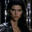 Placeholder: dvd screengrab, 8k, 1993 terminator hellraiser movie, fitgirl sara sampaio, complex lighting, award winning, professional photo studio, by weta, H.R. Giger