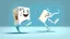 Placeholder: cartoon milk carton dancing