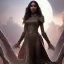 Placeholder: fantasy setting, insanely detailed, dark-skinned woman, indian, black wavy hair, warrior,