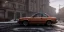 Placeholder: an abandoned 1990 bmw 2-door 4k ,ultra realistic,concept, 4k ,on street, parked in crowded city winter,8k resolution, high-quality, fine-detail