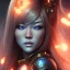 Placeholder: portrait,hitomi tanaka, flame hair, realistic, intriacte detail, sci-fi fantasy style, volumetric lighting, particales,highly detailed,cinamatic, deep colours,8k