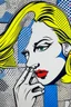 Placeholder: PEACE style of roy lichtenstein