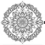 Placeholder: "Create a unique flower MANDALA. This mandala coloring sheet features strange and imaginative SHAPES, ensuring a realistic yet fantastical journey. Draw clean lines in a 3:4 aspect ratio on a white background, embracing minimalistic black lines and low-level black colors. Craft a coloring page with perfect, clear lines, avoiding repeated images, sketching, and thick black colors.