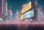 Placeholder: a highly detailed matte painting of buildings with billboards and neonsigns, crowded, by studio ghibli, makoto shinkai, by artgerm, by wlop, by greg rutkowski, octane render, volumetric lighting, volumetric clouds, global illumination, sss, hdr, uhd, 4k resolution, vivacity colors, trending on artstation, masterpiece