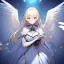 Placeholder: Clear focus,High resolution, Angel, Wearing s split skirt