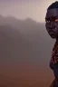 Placeholder: A photo taken from an african village "Avengers Endgame", <character or scene>, kente, cinematic lighting --v 4 --q 2