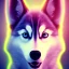 Placeholder: Husky, neon pink eyes, 8K, cinematic lighting, sharp focus, masterpiece, expert