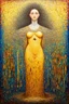Placeholder: mass purification; a surreal painting in the style of Gustav Klimt
