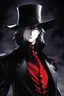 Placeholder: Alucard from Hellsing illustrated by THORES Shibamoto