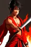Placeholder: The same photo but with a katana red sword