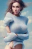 Placeholder: Girl, huge breasts, SFW, sweater