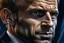 Placeholder: 4k full details, full realism. EMMANUEL MACRON new wave