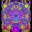 Placeholder: exploding galactic flowers epic psychedelic