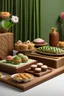 Placeholder: Aesthetic furniture Inspired by Malaysian traditional kueh "Putu Perak"