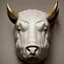 Placeholder: bull mask by Andrea del sarto