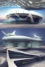 Placeholder: modern futuristic architectural structures of Airport in 2100