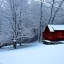 Placeholder: mystery cabin in the snow