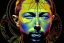 Placeholder: Thom Yorke stained glass window,panel, lead caming, medieval