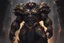 Placeholder: Golem with no eyes in 8k solo leveling shadow artstyle, venom them, no eyes, evil laugh smile, full body, apocalypse, intricate details, highly detailed, high details, detailed portrait, masterpiece,ultra detailed, ultra quality