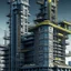 Placeholder: cyberpunk retro futuristic construction for comics