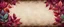 Placeholder: Hyper Realistic small maroon leaves border & rainbow multicolor grungy rustic texture with vignette effect