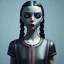 Placeholder: wednesday addams, hyper detail, octane render, unreal engine 5, 8k resolation