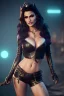 Placeholder: Lisa Ann as evil queen in leather, cleavage, angry, stern look, unreal 5, octane render,cinema4d, dynamic lighting, dramatic lighting, 4k, redshift render, highly detailed, hyper realistic