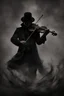 Placeholder: dark Violinist, man, fantasy