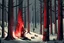Placeholder: Заставка после смерти от холода для игры про выживание в зимнем лесу где будет потухший костер для игры в стиле 2д
