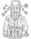 Placeholder: St. Patrick money Kids coloring pages